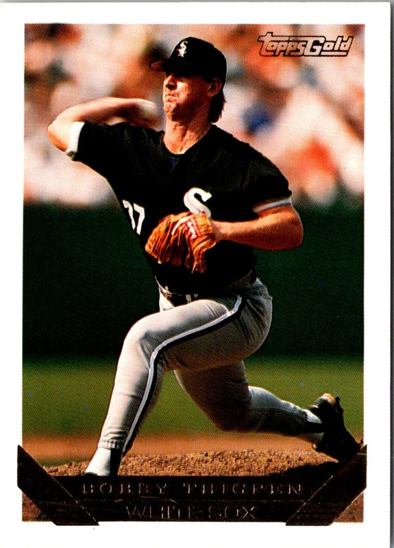 1993 Topps Inaugural Marlins Bobby Thigpen #645