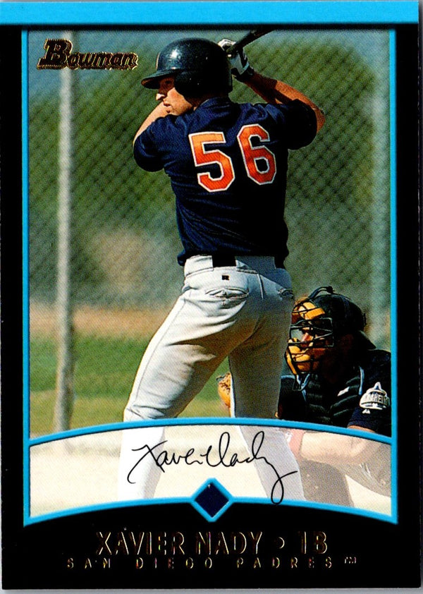 2001 Bowman Draft Picks & Prospects Xavier Nady #BDP52