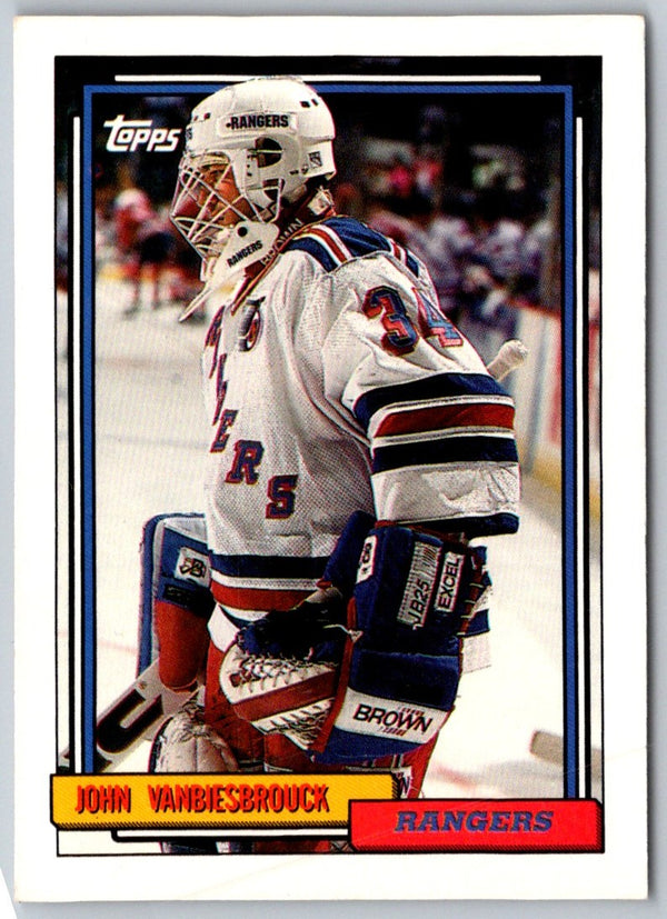 1992 Topps John Vanbiesbrouck #169