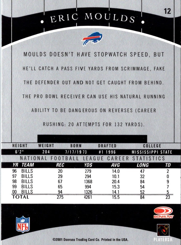 2001 Donruss Classics Eric Moulds