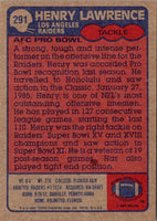 1985 Topps Henry Lawrence #291