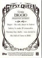 2015 Topps Gypsy Queen Craig Biggio #113