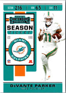 2018 Panini DeVante Parker