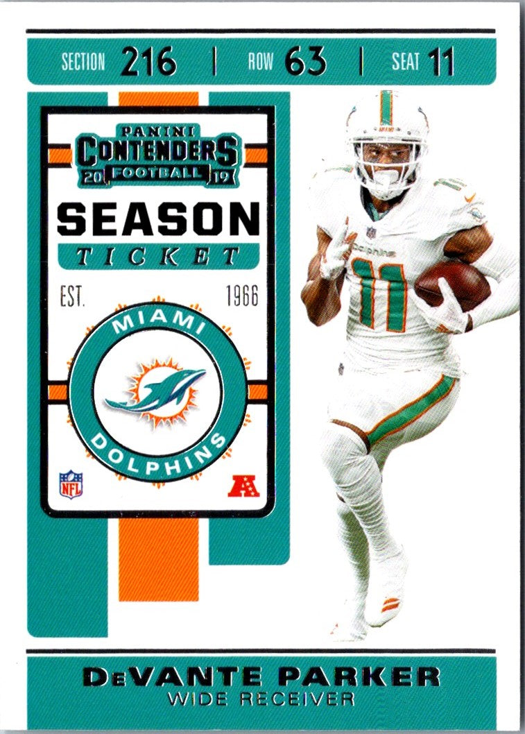 2018 Panini DeVante Parker