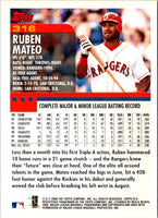 2000 Topps Ruben Mateo #316