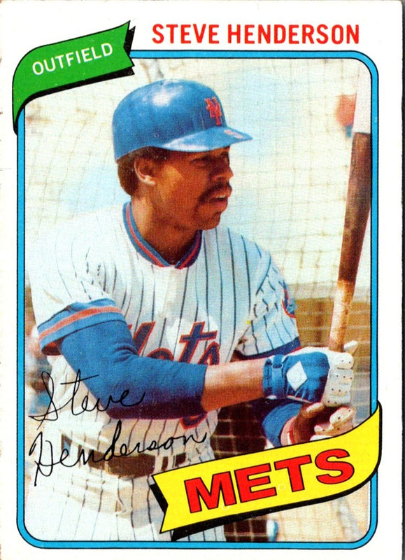 1980 Topps Steve Henderson #299