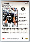 1999 Donruss Elite Rickey Dudley