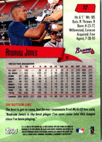 2000 Stadium Club Chrome Andruw Jones #72