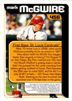 2000 Topps Mark McGwire #456