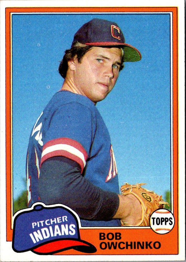 1981 Topps Bob Owchinko #536