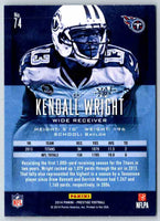 2014 Prestige Kendall Wright #74