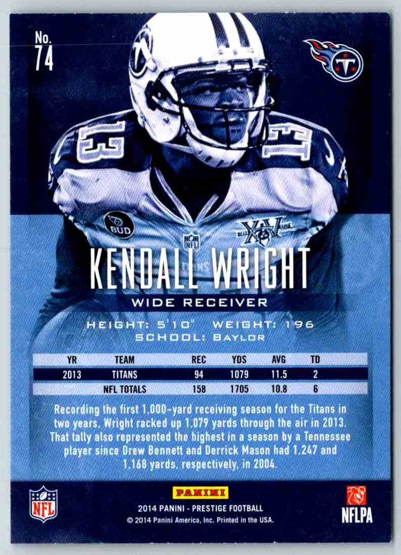 2014 Prestige Kendall Wright