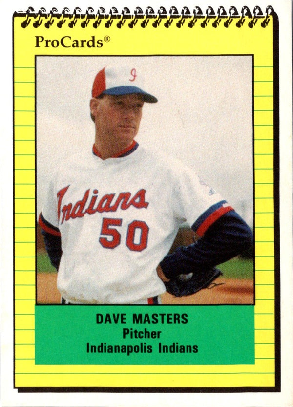 1991 ProCards David Masters #458