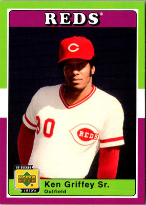 2001 Upper Deck Decade 1970's Ken Griffey Sr. #90