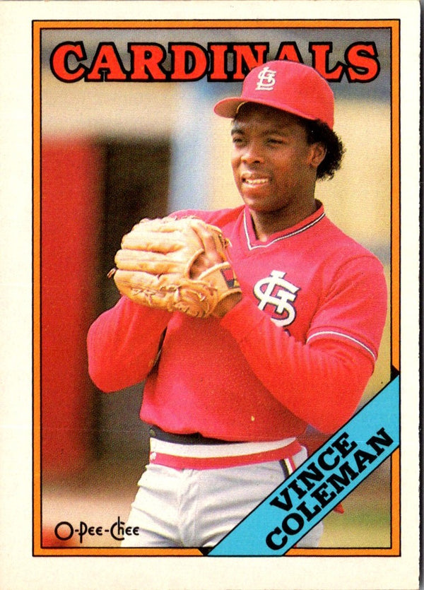 1988 Topps Vince Coleman #260