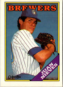 1988 O-Pee-Chee Juan Nieves