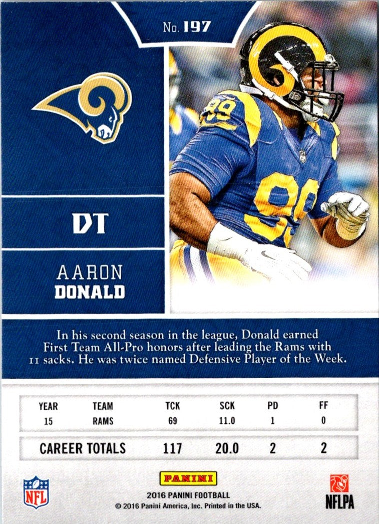 2016 Panini Aaron Donald