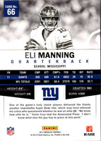 2012 Panini Absolute Eli Manning #66