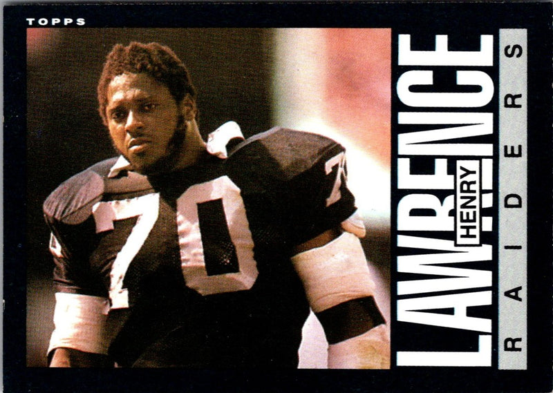 1985 Topps Henry Lawrence