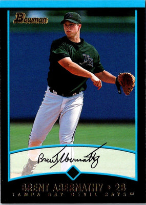 2001 Bowman Draft Picks & Prospects Brent Abernathy #BDP29