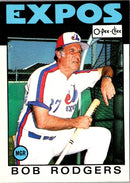 1986 O-Pee-Chee Bob Rodgers