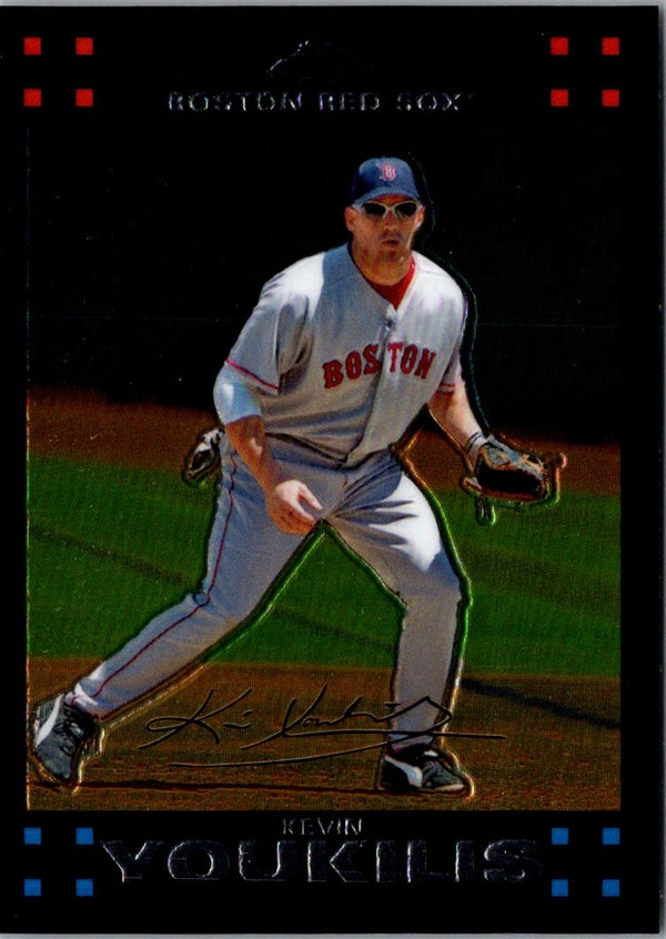 2007 Topps Chrome Kevin Youkilis #202