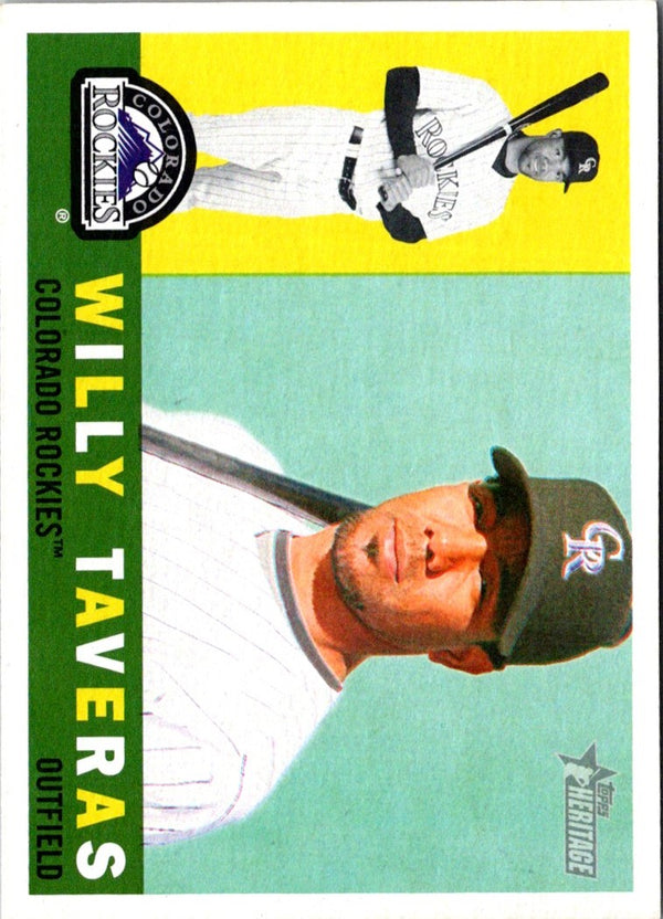 2009 Topps Heritage Willy Taveras #359