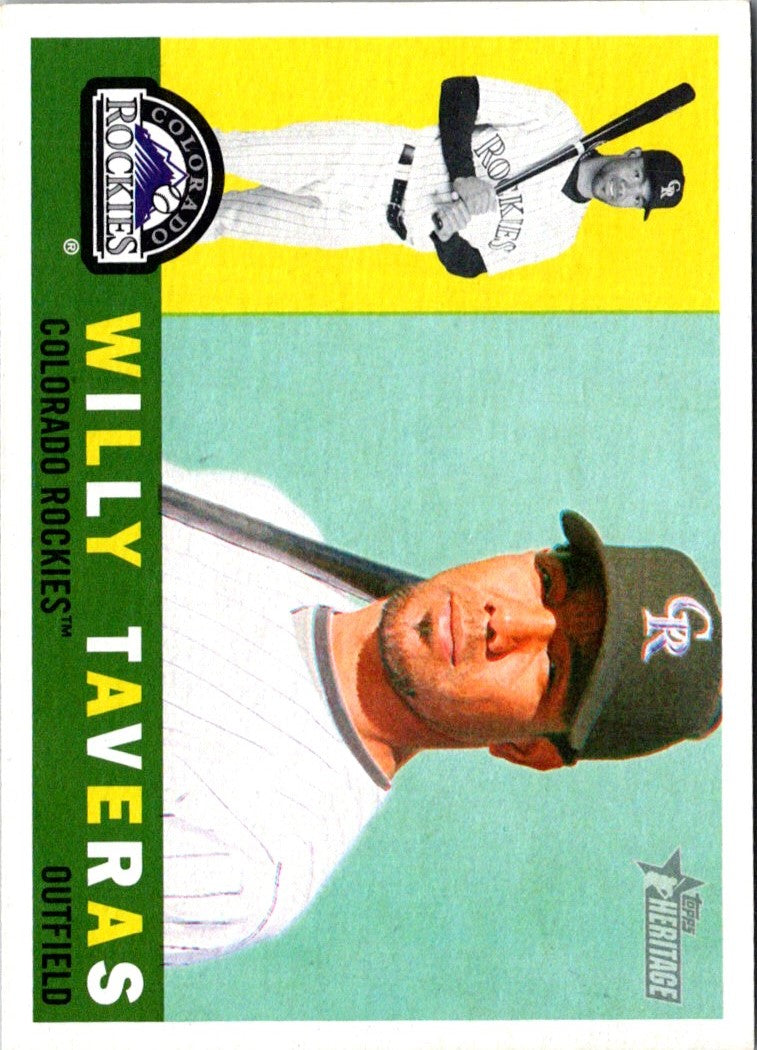 2009 Topps Heritage Willy Taveras