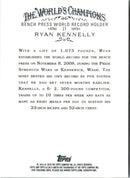 2010 Topps Allen & Ginter Ryan Kennelly