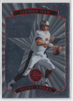 1997 Pinnacle Certified Steve Young #16 OF 20