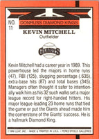 1987 Donruss Kevin Mitchell #11