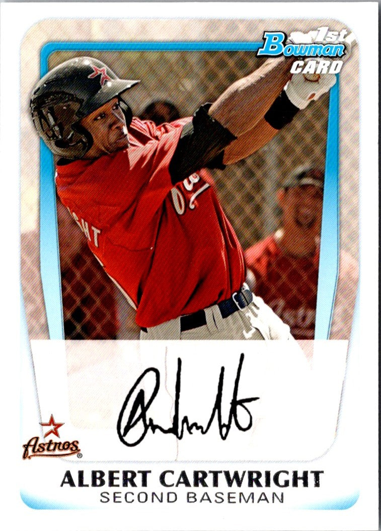 2011 Bowman Prospects Albert Cartwright