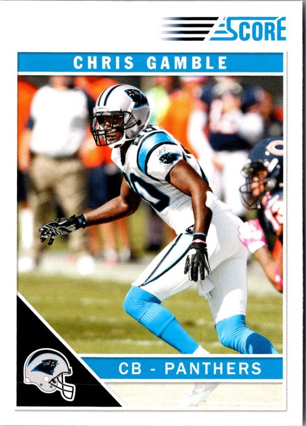 2011 Score Chris Gamble #39