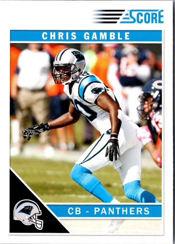2011 Score Chris Gamble #39