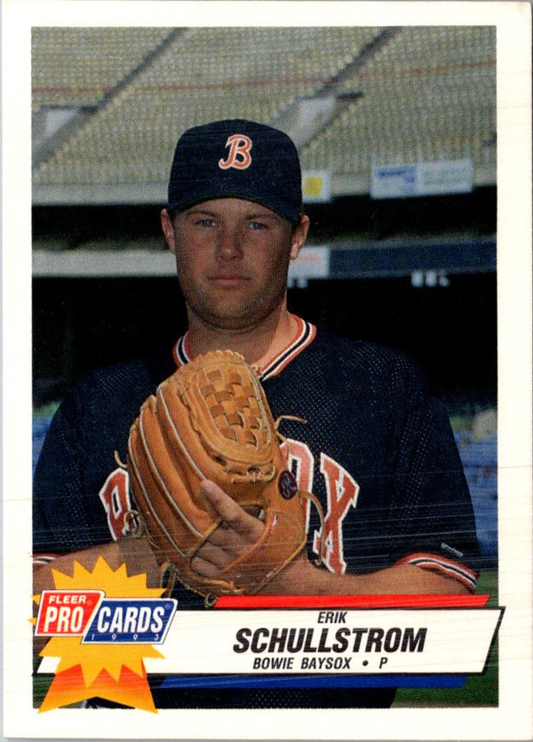 1992 Fleer ProCards Erik Schullstrom #2555