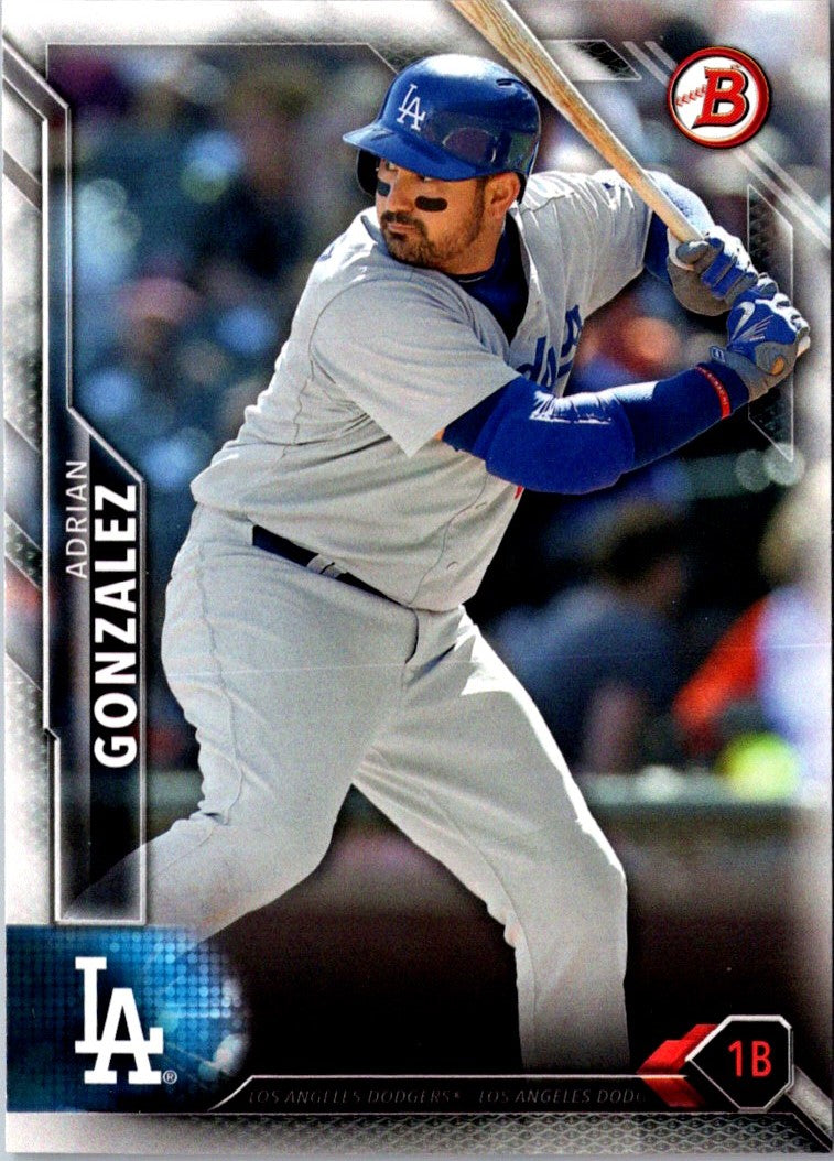 2016 Bowman Adrian Gonzalez