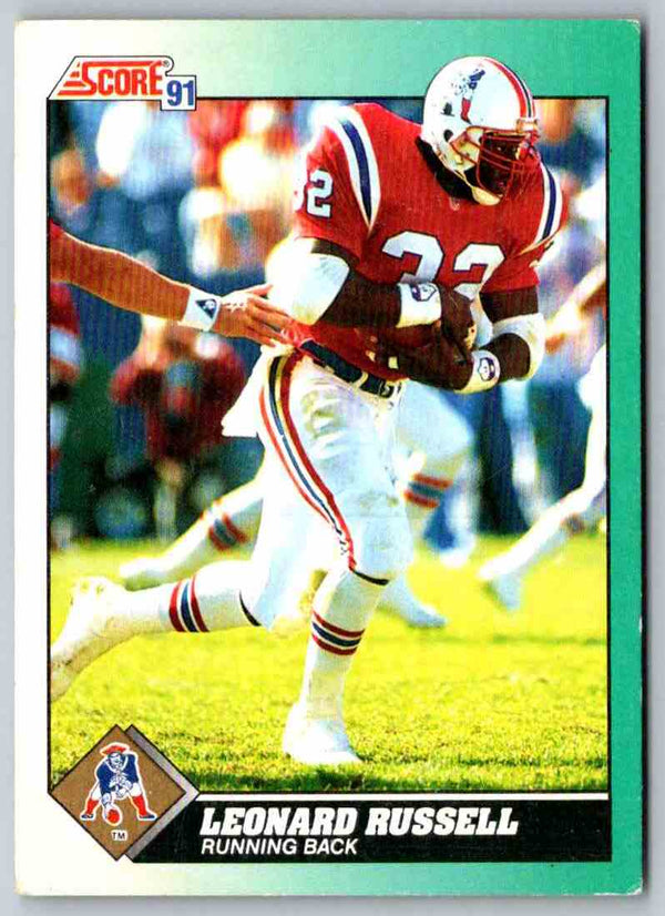 1991 Score Leonard Russell #109T