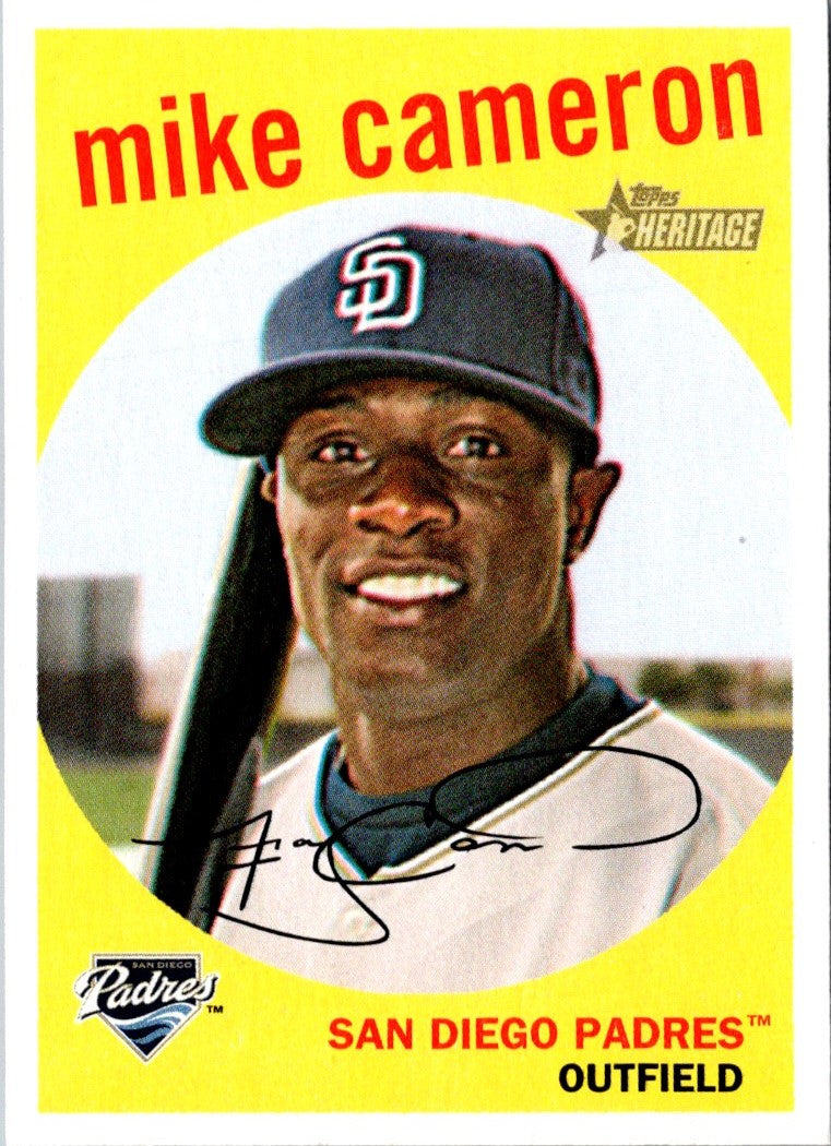 2008 Topps Heritage Mike Cameron