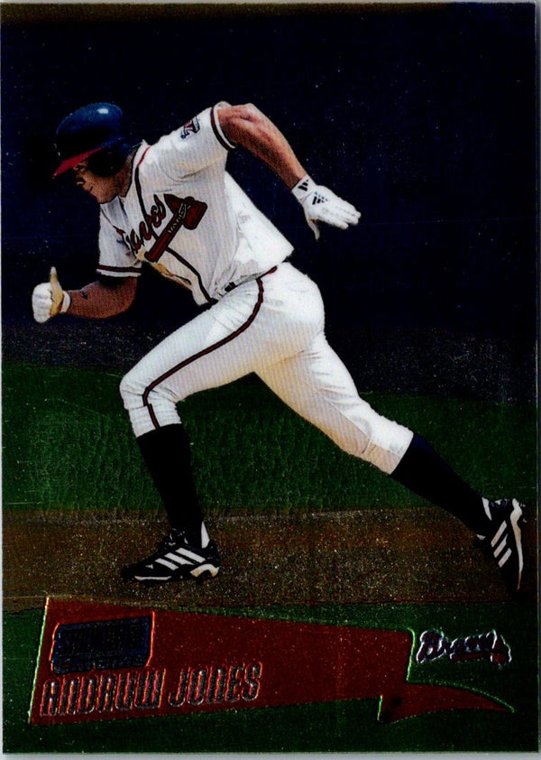 2000 Stadium Club Chrome Andruw Jones #72