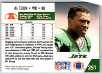 1991 Pro Set Al Toon #251