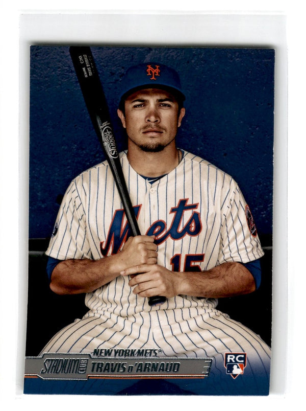 2014 Stadium Club Travis d'Arnaud #14 Rookie