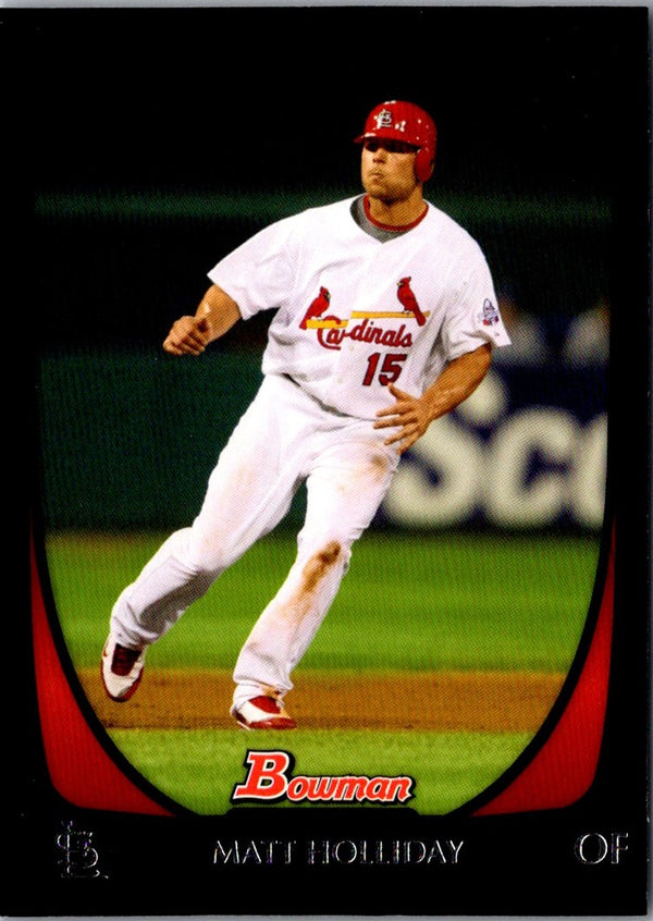 2011 Bowman Matt Holliday #122