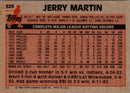1983 Topps Jerry Martin