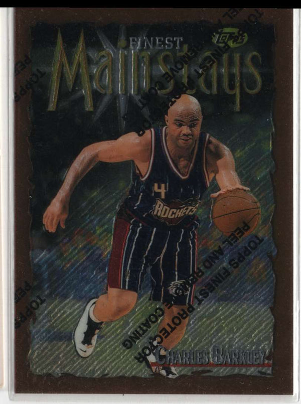 1996 Topps Mystery Finest Bordered Charles Barkley #M21