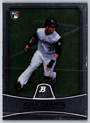 2010 Bowman Platinum Jose Tabata #89 Rookie