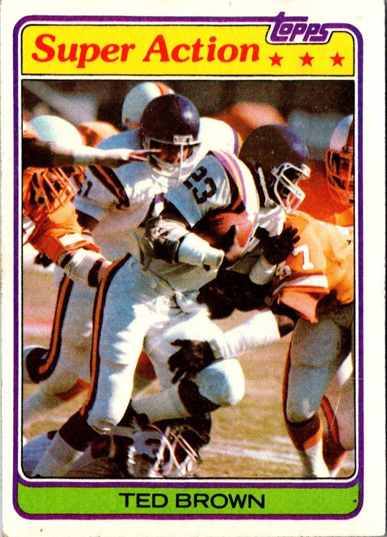 1981 Topps Ted Brown