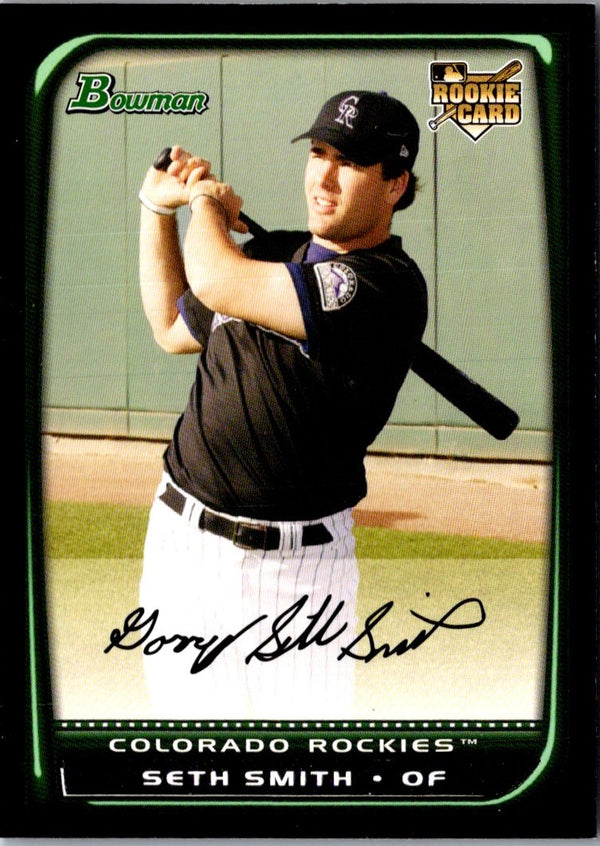 2008 Bowman Seth Smith #217 Rookie