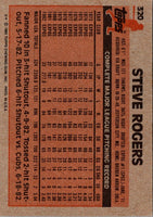 1983 Topps Steve Rogers #320