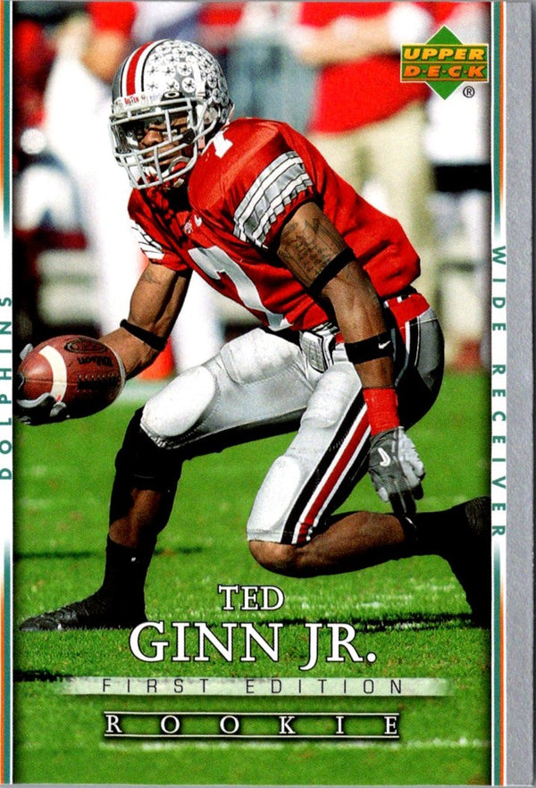 2007 Upper Deck First Edition Ted Ginn Jr. #109 Rookie