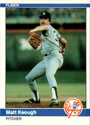 1984 Fleer Matt Keough